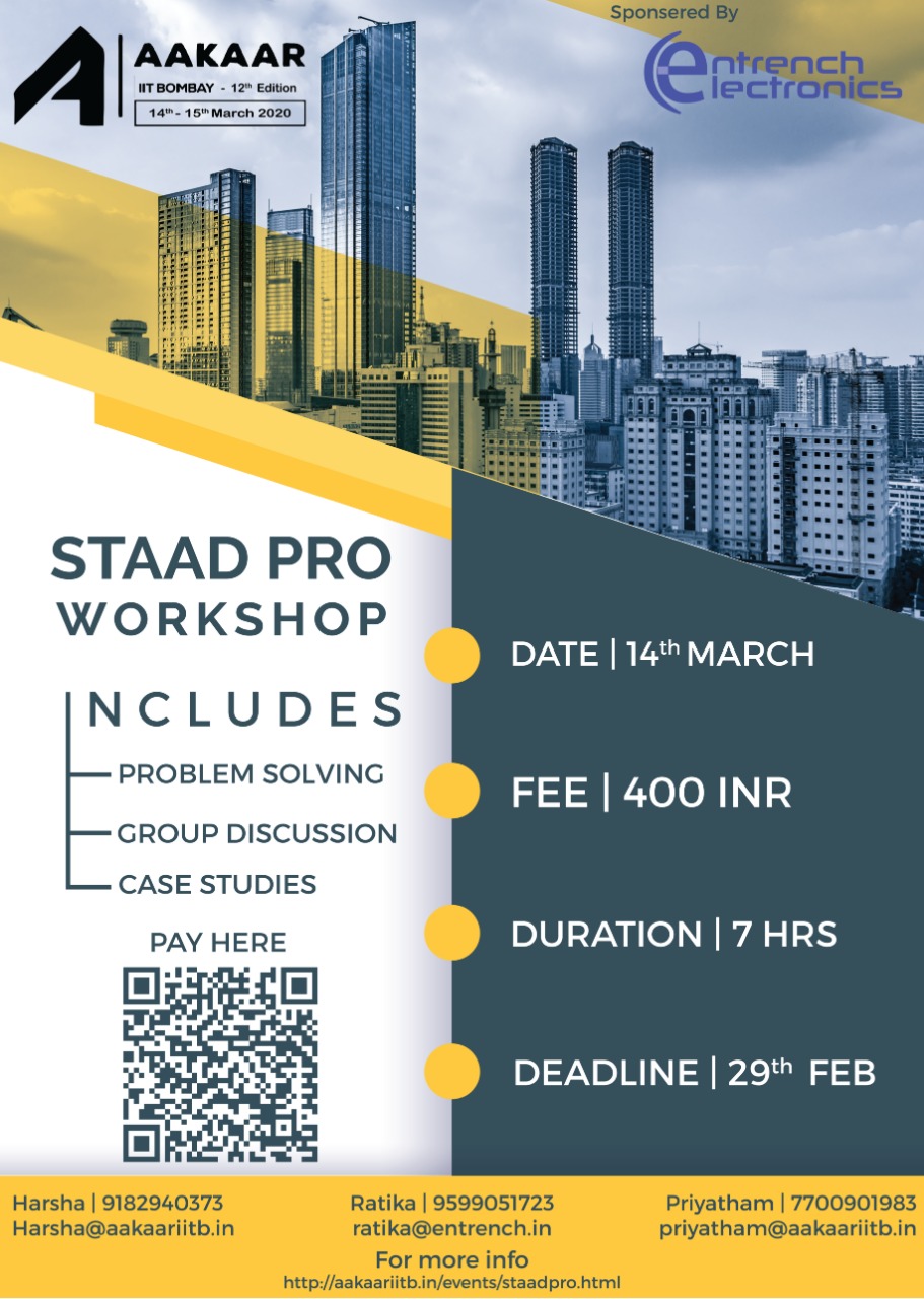 Aakaar STAAD.Pro Workshop 2020